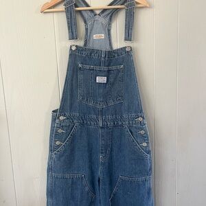 Levi's Dark Blue Denim Overalls